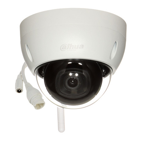 Telecamera IP Wi-Fi 4Mpx 2.8mm D-WDR IP67 IK10 IR30m Dome CMOS H.265+ MicroSD Esterna Wireless P2P DAHUA IPC-HDBW1430DE-SW-02