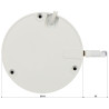 מצלמת אבטחה IP אלחוטית 4MP 2.8mm D-WDR IP67 IK10 IR30m Dome CMOS H.265+ MicroSD חיצונית DAHUA IPC-HDBW1430DE-SW-02
