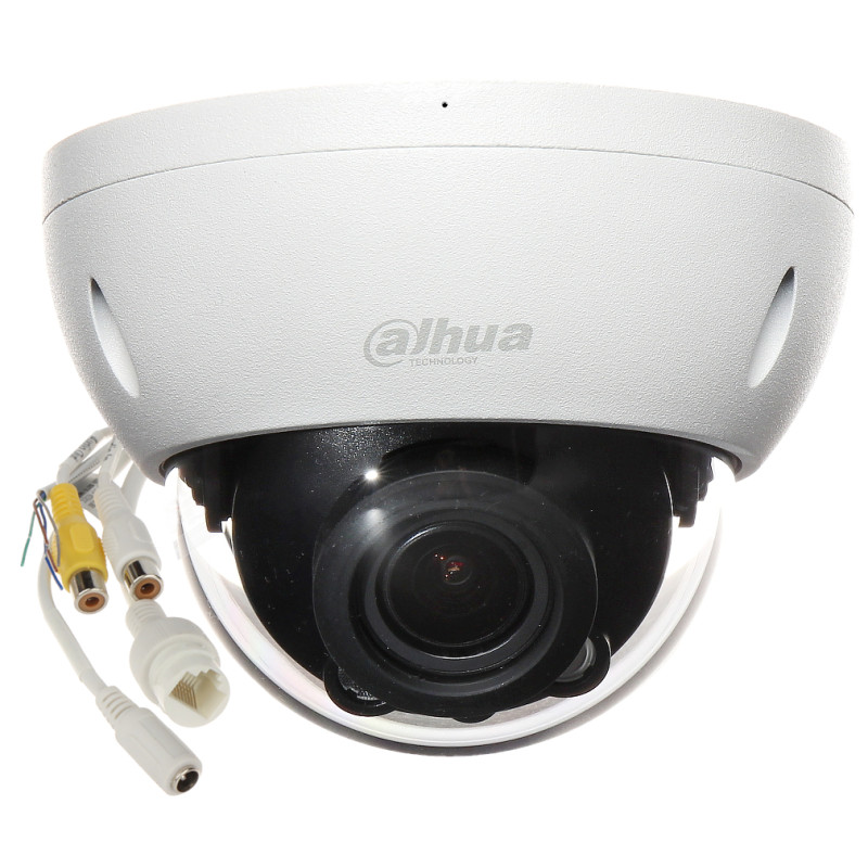 Kamera Kalis-Vandal IP 4Mpx Motozoom 2.7-13.5mm IR40m Starlight IP67 IK10 WDR Pengesanan Manusia DAHUA IPC-HDBW2441R-ZAS-27
