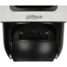 Вулічная паваротная PT IP-камера Dual Lens WizColor Актыўнае стрымліванне 4Mpx 2Mpx AI-ISP Гібрыдны зум PoE DAHUA IPC-PTS2449C-4