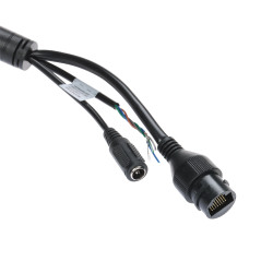 Hybrid Thermal Imaging IP Camera Optical Fire Detection 4MP IR15m IP66 Audio Alarm WISUALARM HY-FT431LDP-TD1F4-MB