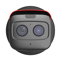 Хибридна термокамера IP 1.2mm 4Mpx 4.0mm за откриване на пожар и аларма WISUALARM HY-FT431LFP-TD1F4