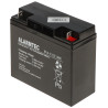 Batterie AGM 12V 18Ah sans entretien pour systèmes d'alarme UPS centrales d'éclairage de secours étanche VRLA ALARMTEC 12V/18AH-