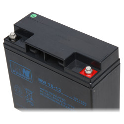 Акумулятор AGM 12V 18Ah MW Power необслуговуваний VRLA для ДБЖ сигналізації аварійного живлення буферний високий термін служби M