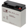 Bateri AGM 12V 18Ah Gel VRLA MW Power Kedap Tanpa Penyelenggaraan UPS Pusat Penggera PPOZ MW POWER 12V/18AH-MWL