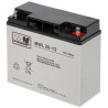 Акумулятор AGM 12V 20Ah необслуговуваний герметичний термін служби 10-12 років ДБЖ сигналізація протипожежна безпека фотовольтаї