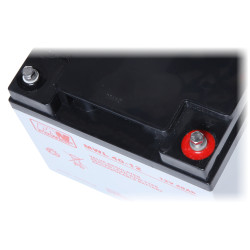 Συσσωρευτής AGM 12V 40Ah Χωρίς συντήρηση στεγανός VRLA για τροφοδοτικό UPS Συναγερμού CCTV MW POWER 12V/40AH-MWL