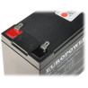 Forseglet Bly-Syre AGM Batteri 12V 7.2Ah til UPS og Alarmsystemer Buffer Europower 12V/7.2AH-EUROPOWER-