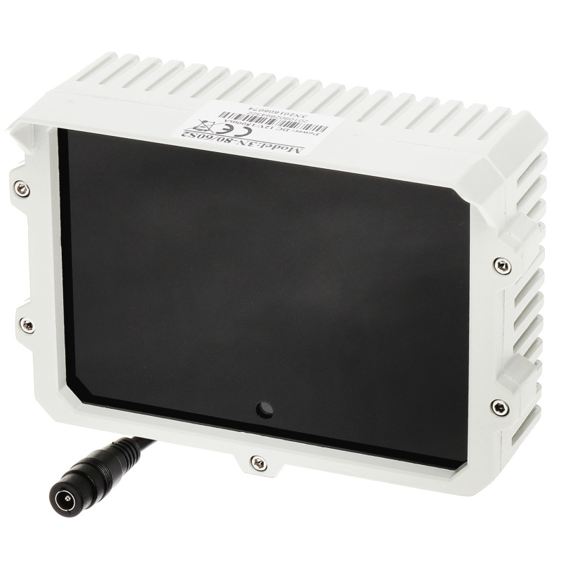 Ulkoinen infrapunavalaisin IR 80m 60 astetta 850nm IP66 metallikotelo hämärätunnistin CCTV Delta 3N-80/60S2