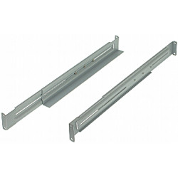 19-инчови телескопични релси регулируеми монтажни шини за 1U рак шкаф комплект L-образни скоби Lanberg A19-VI