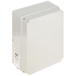 IP56 ABS Telecommunication Enclosure External Mounting Box with Steel Plate and Cable Glands ATTE ABOX-XL2
