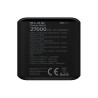 27000 mAh 140W Power Delivery PD ノートPC スマホ急速充電器 LCD USB-C USB-A QC 3.0 モバイルバッテリー Blow AIR99.9/B