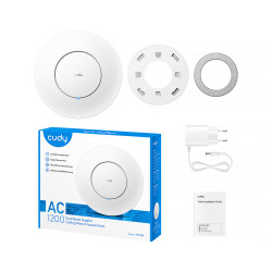 Wi-Fi 5 AC1200 MU-MIMO Gigabit Ethernet Mesh AP Repeater WISP PoE Takmonterad åtkomstpunkt CUDY AP1300