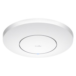 Prístupový bod Wi-Fi 6 2.4/5GHz AX3000 MU-MIMO Beamforming PoE 2.5GbE Mesh WPA3 Router Repeater WISP Hotspot CUDY AP3000