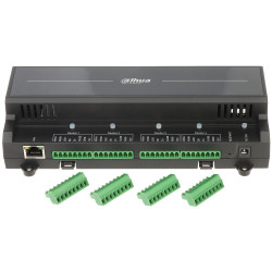 Сеткавы кантролер доступу IP на 4 аднабаковыя праходы Wiegand RS-485 RJ45 Сістэма бяспекі DAHUA ASC2204B-S