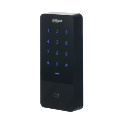 자율형 RFID Mifare 13.56MHz PIN 출입 통제기 IP66 이더넷 RS-485 Wiegand 실외형 DAHUA ASI1201E-V1