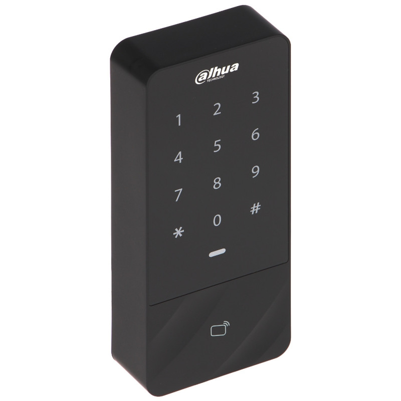 Kontroler dostępu RFID z klawiaturą dotykową IP66 Ethernet RS-485 Wiegand EM 125kHz autonomiczny czytnik kart DAHUA ASI1201E-D-V