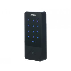 RFID-кантролер доступу з сэнсарнай клавіятурай IP66 Ethernet RS-485 Wiegand EM 125kHz аўтаномны счытвальнік карт DAHUA ASI1201E-