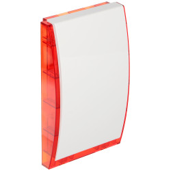 Sirene Externa Sem Fio Óptico-Acústica ABAX ABAX2 Alarme 105dB LED Vermelha à Prova de Intempéries SATEL ASP-200-R