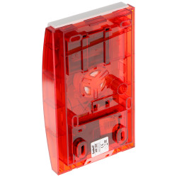 Siren Penggera Optik Akustik Luaran Tanpa Wayar ABAX ABAX2 105dB LED Merah Kalis Cuaca SATEL ASP-200-R