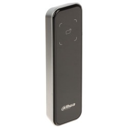 Dahua RFID Mifare 13.56MHz RS-485 Wiegand 窄型户外门禁读卡器 IP66 DAHUA ASR2200A