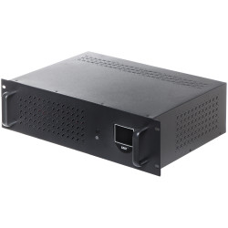 Професионално непрекъсваемо токозахранване RACK 19 1500VA 900W LCD AVR защита от пренапрежение и LAN филтър EAST AT-UPS1500R-RAC