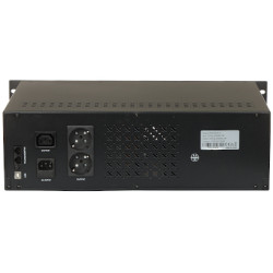 Avbruddsfri strømforsyning UPS for RACK 19 2000VA 1200W Line-Interactive AVR LCD UPSmart USB EAST AT-UPS2000R/2-RACK