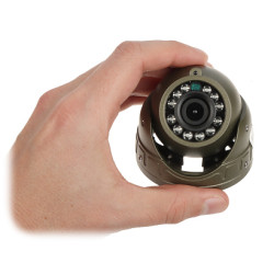 Mobile external AHD 1080p camera 2.8mm lens IP66 IR illuminator 10m M12 4-pin connector AUTONE ATE-CAM-AHD238HD-V2