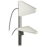 Ekstern logaritmisk antene GSM DCS UMTS HSDPA LTE SMA 10m kabel RF-5 bredbåndet retningsbestemt Trans-Data ATK-ALP/LTE+SMA/10