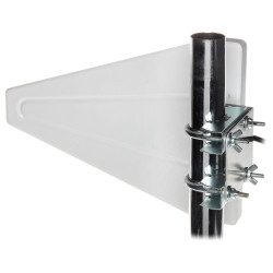 Antena direccional logarítmica para telefonía GSM DCS UMTS HSDPA LTE Ganancia 9dBi Cable 5m Conector SMA Exterior Trans-Data ATK