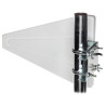Logaritmische richtantenne voor GSM DCS UMTS HSDPA LTE telefonie 9dBi winst 5m kabel SMA stekker buiten Trans-Data ATK-ALP/LTE+S