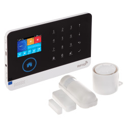 Langaton WiFi GSM Smart Home RFID -hälytysjärjestelmä sireenillä liiketunnistuksella ja Tuya-mobiilisovelluksella ATLO ATLO-AZ-W