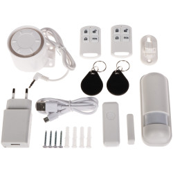 WiFi GSM Smart Home Wireless Alarm System RFID Siren Motion Detection Tuya Mobile App ATLO ATLO-AZ-WG13A-TUYA
