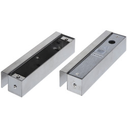 Mounting bracket for electromagnetic bolt glass-to-glass stainless steel mounting kit ATLO ATLO-BEB-3