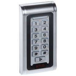 Controllore Accessi RFID 125kHz WiFi Tuya Smart IP68 Esterno Slim Metallico ATLO ATLO-KRM-821-TUYA