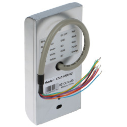 Controllore Accessi RFID 125kHz WiFi Tuya Smart IP68 Esterno Slim Metallico ATLO ATLO-KRM-821-TUYA
