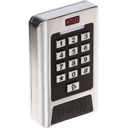 Clavier à code autonome Lecteur RFID 125kHz IP68 Antivandale Extérieur Contrôle d'accès ATLO ATLO-KRMD-510