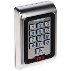 Autonomous RFID Keypad IP68 Backlit Vandalproof Reader 2 Zones ATLO ATLO-KRMD-520
