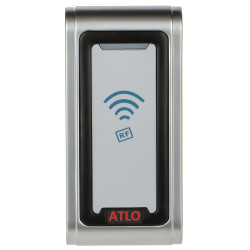 Autonomiczny czytnik RFID 125kHz IP68 hermetyczny metalowy sterownik zamka kontrola dostępu pilot IR 10000 osób ATLO ATLO-RM-822