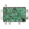 TV antenna subscriber amplifier 3 outputs gain control DVB-T2 power supply LTE filter AMS AWS-1243