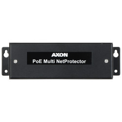 Multi-kanaals LAN PoE overspanningsbeveiliging 4-kanaals Multi NetProtector RJ45 Ethernet beveiliging AXON AXON-POE-MULTINET