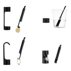 Endoskopiskā inspekcijas kamera Full HD LCD 4.3 collas Boroskops 5m LED IP67 MicroSD ieraksts ar stīvinātu vadu BIGSTREN BIGSTRE