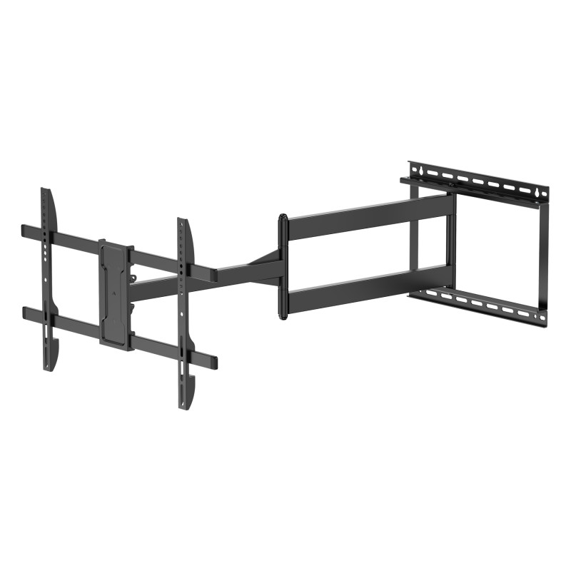 Väggfäste för TV och bildskärm 43-80 tum arm 106cm VESA 600x400 kapacitet 50kg justerbart roterbart BRATECK BRATECK-LPA84-463XL