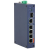 管理型産業用PoEスイッチ 6ポート 4xPoE 1xUplink 1xSFP Watchdog DIN DAHUA CHS4106-4ET-60