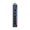 管理型産業用PoEスイッチ 6ポート 4xPoE 1xUplink 1xSFP Watchdog DIN DAHUA CHS4106-4ET-60