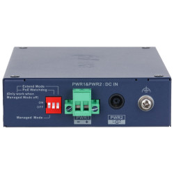 管理型産業用PoEスイッチ 6ポート 4xPoE 1xUplink 1xSFP Watchdog DIN DAHUA CHS4106-4ET-60