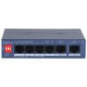 Switch PoE 4 ports 10/100 Mb/s avec 2 ports Uplink Gigabit administrable via le cloud DAHUA CS4006-4ET2GT-36
