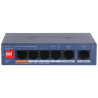 Dahua CS4006-4ET2GT-60 4ポート PoEスイッチ 10/100 Mbps クラウド管理 デスクトップ ギガビットアップリンク Hi-PoE 60W ウォッチドッグ機能搭載 DAHUA CS4006-4ET2GT-60