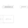 Dahua CS4006-4ET2GT-60 4ポート PoEスイッチ 10/100 Mbps クラウド管理 デスクトップ ギガビットアップリンク Hi-PoE 60W ウォッチドッグ機能搭載 DAHUA CS4006-4ET2GT-60