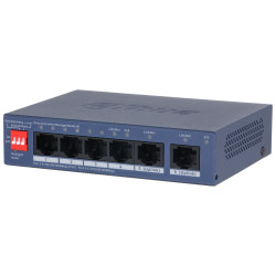 Gigabitový sieťový prepínač 4 porty PoE 2 Uplink spravovateľný cloud Desktop LAN CCTV sieťový rozbočovač DAHUA CS4006-4GT-36